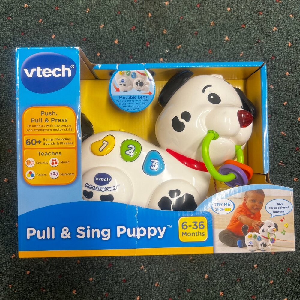 VTech Smart Dog, Pull and Sing Puppy